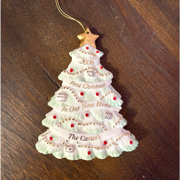 Lenox tree ornament, gold detailing - Picture 4 of 13